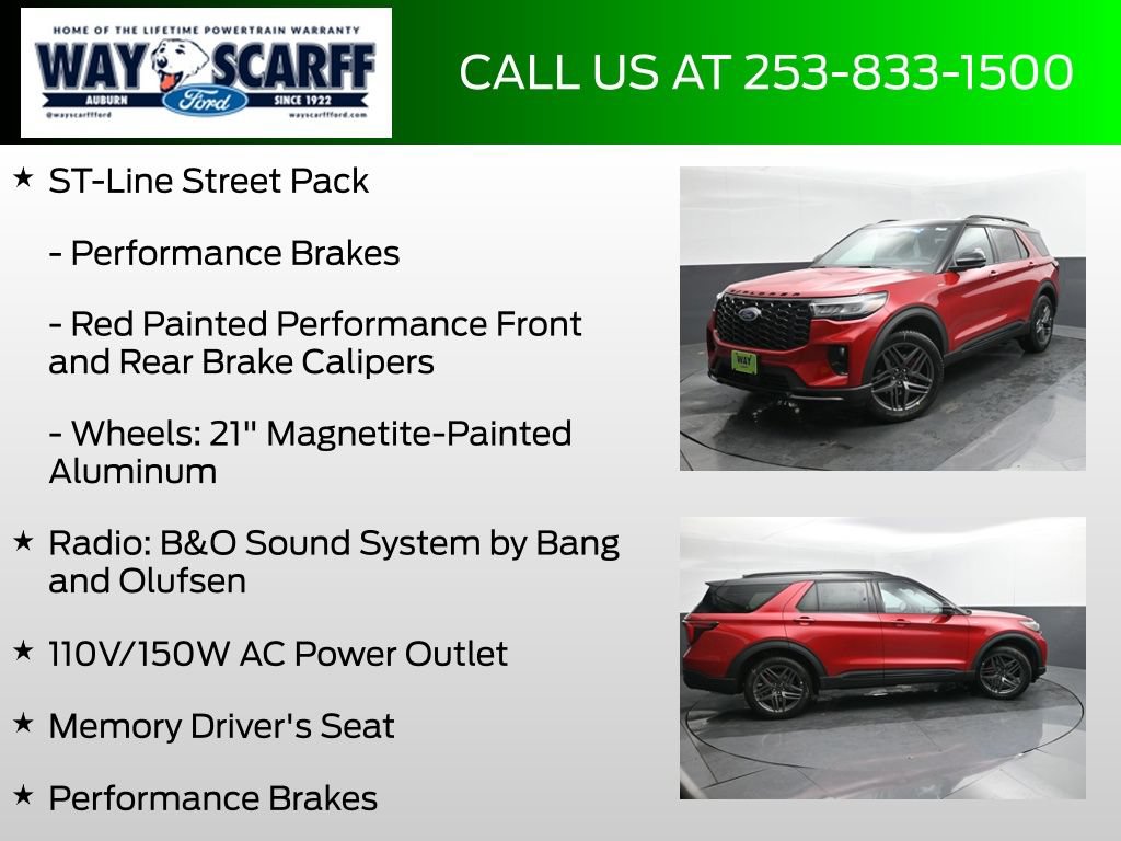 New 2026 Ford Explorer ST-Line w/ ST-Line Street Pack AWD/4WD image 18