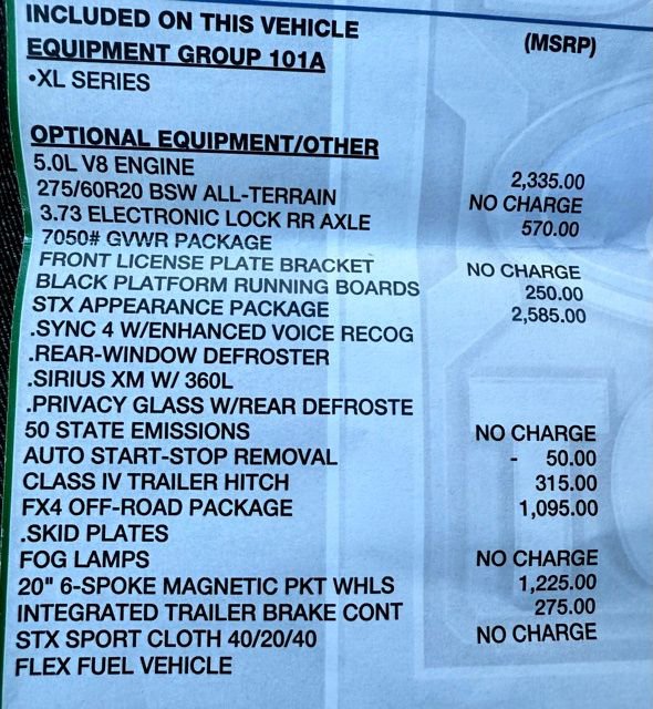 Used 2023 Ford F150 XL w/ STX Appearance Package image 26