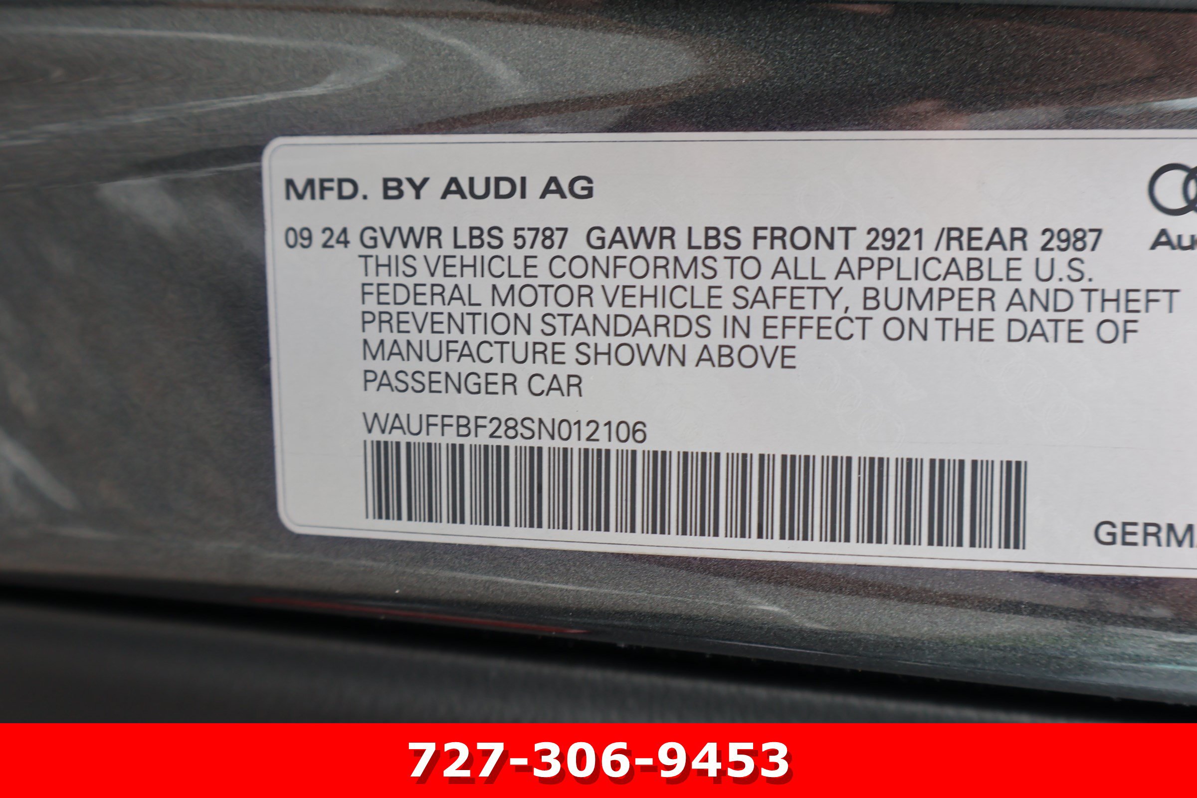 Used 2025 Audi S6 Prestige AWD/4WD image 30