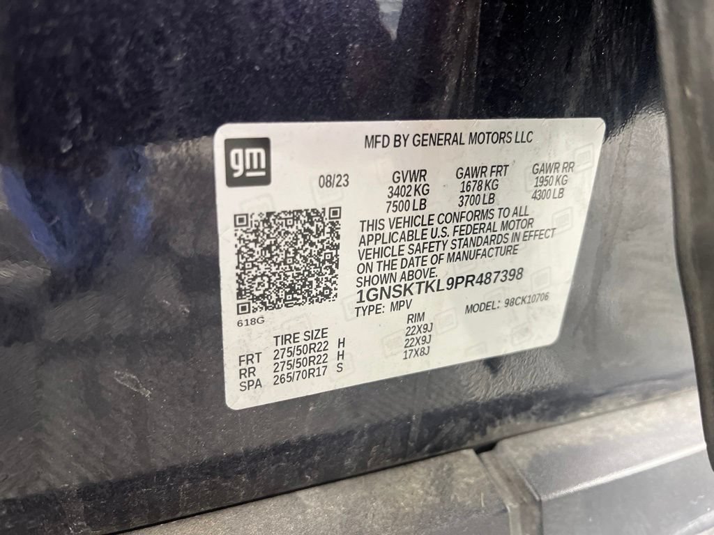Certified 2023 Chevrolet Tahoe High Country w/ Advanced Technology Package AWD/4WD image 40
