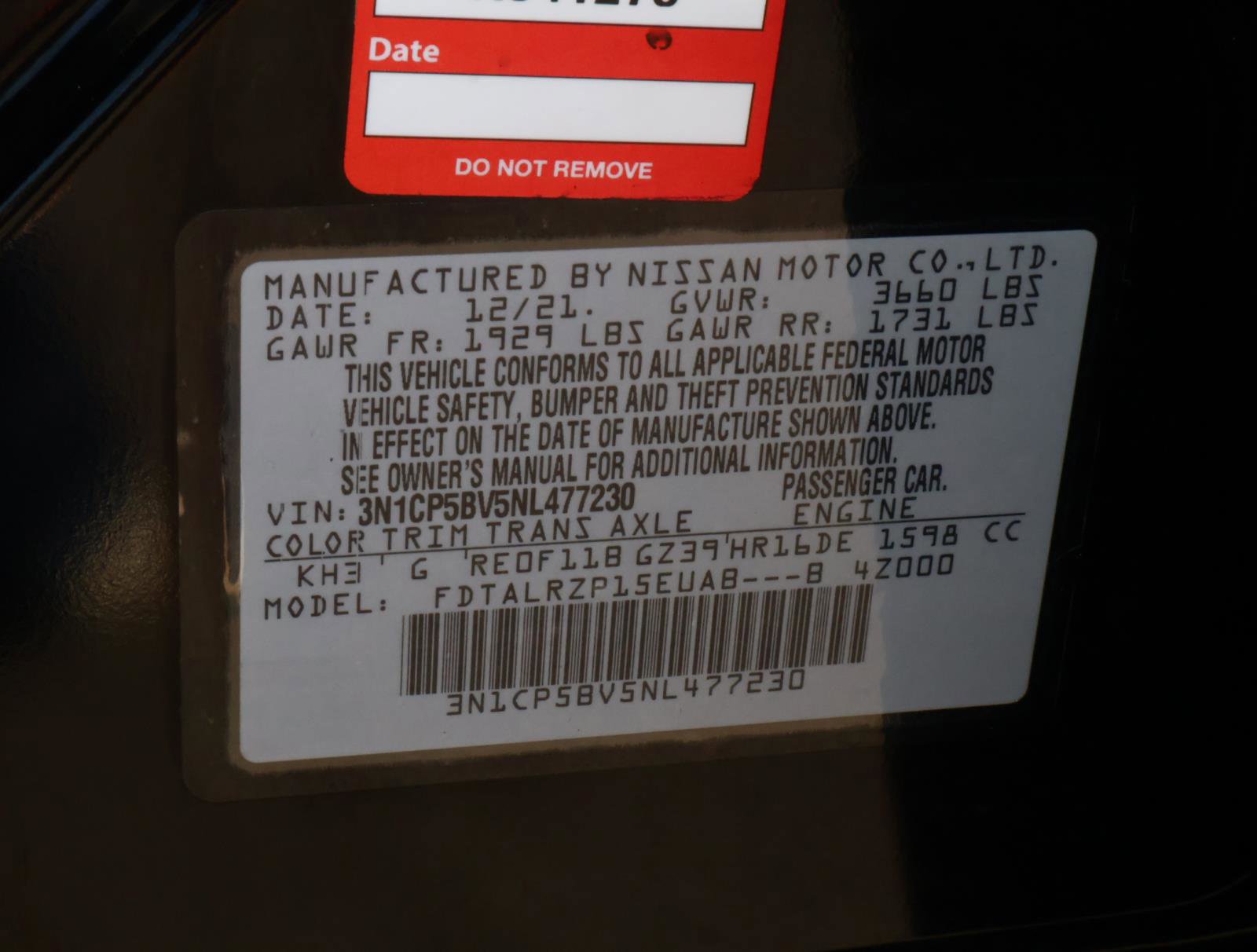 Used 2022 Nissan Kicks S image 19