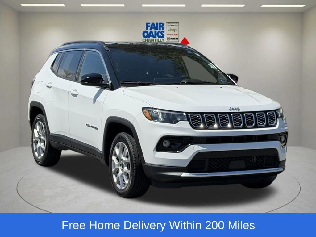Certified 2025 Jeep Compass Limited AWD/4WD image 1