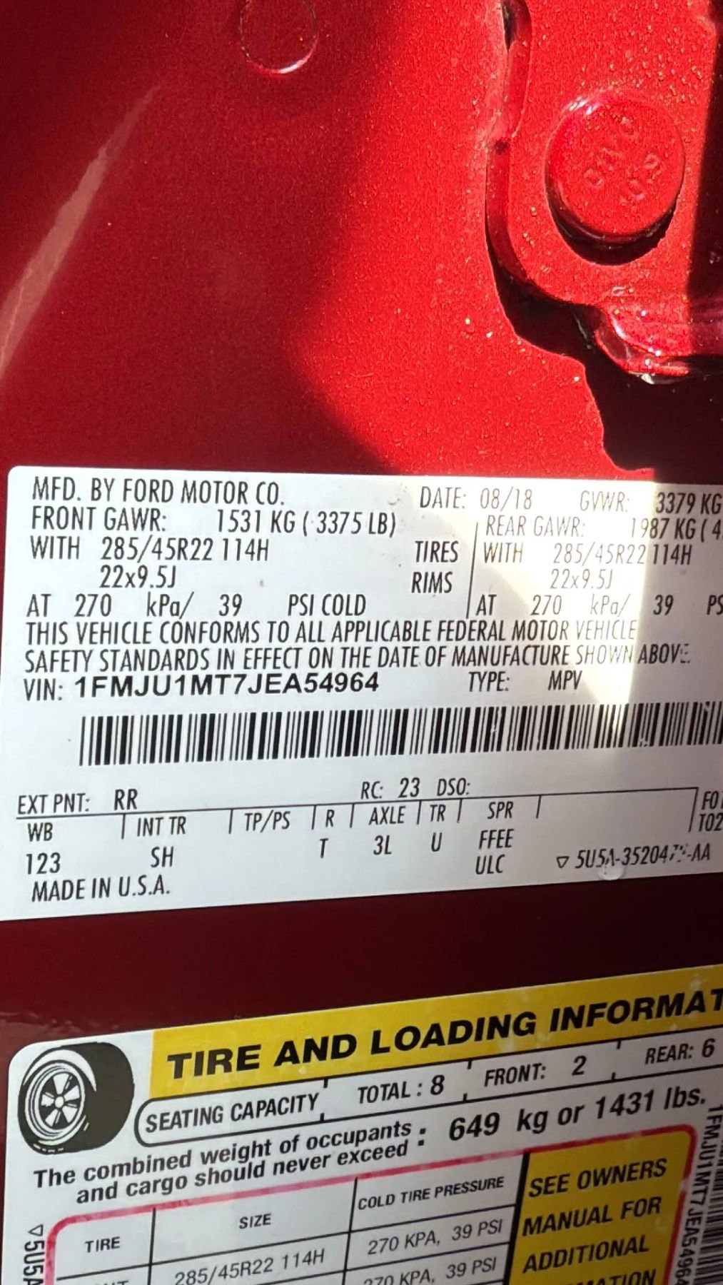 Used 2018 Ford Expedition Platinum image 33