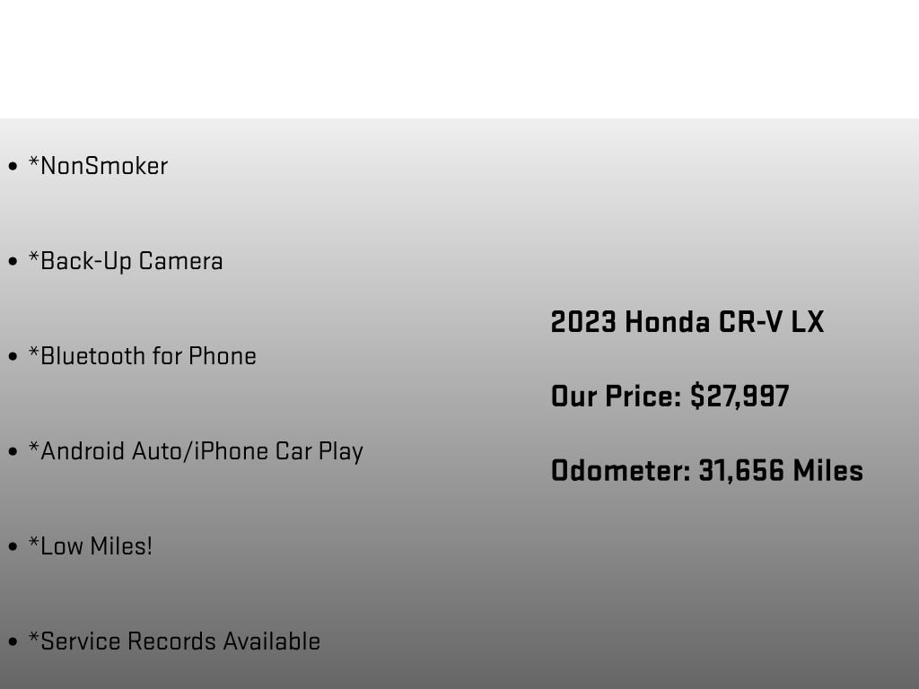 Used 2023 Honda CR-V LX image 6