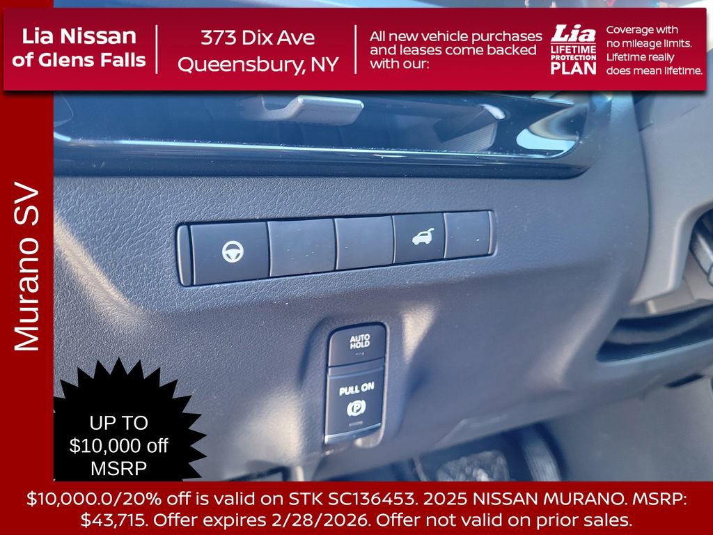 New 2025 Nissan Murano SV image 13