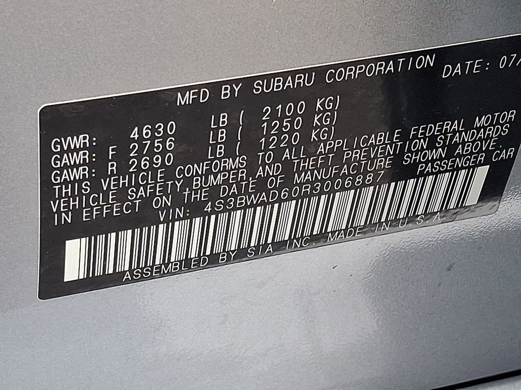 Used 2024 Subaru Legacy Premium AWD/4WD image 27