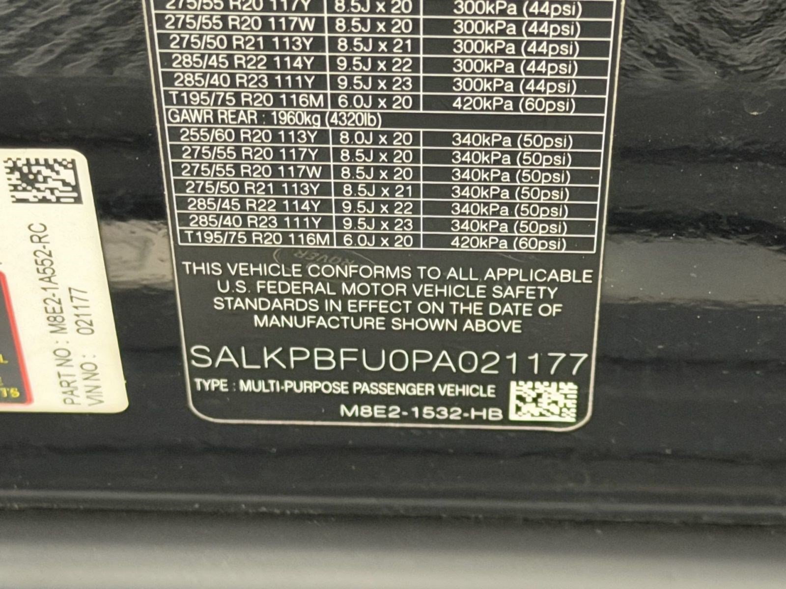 Used 2023 Land Rover Range Rover Long Wheelbase SE AWD/4WD image 26