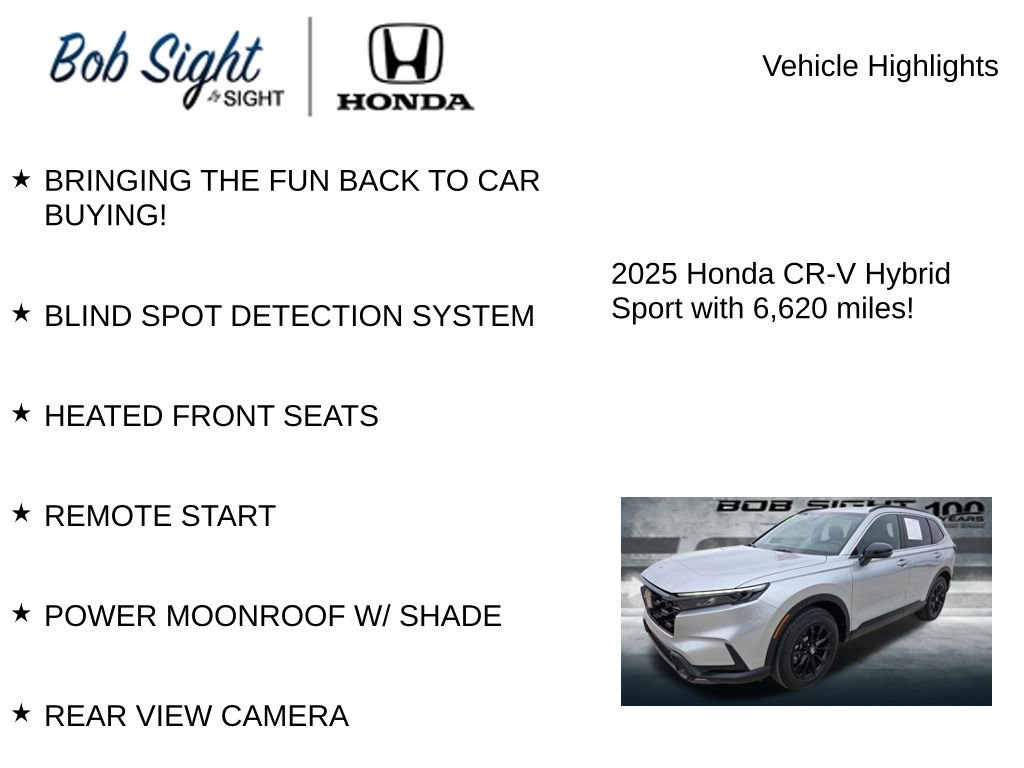 Certified 2025 Honda CR-V Sport image 3