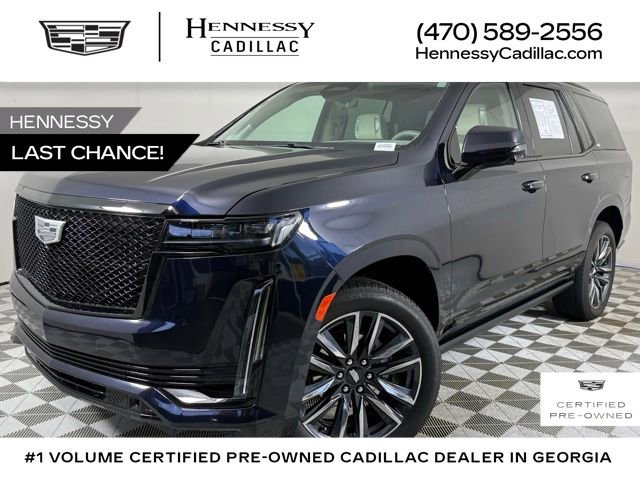 Certified 2022 Cadillac Escalade Sport Platinum w/ LPO, ONYX Package