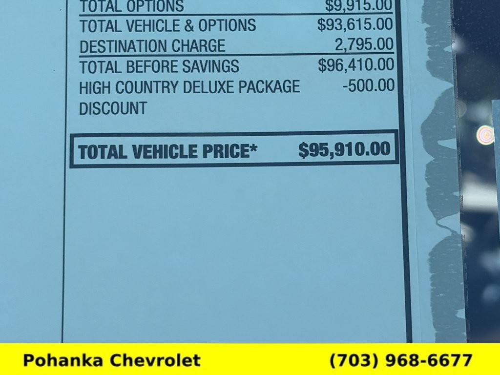 New 2026 Chevrolet Tahoe High Country AWD/4WD image 33