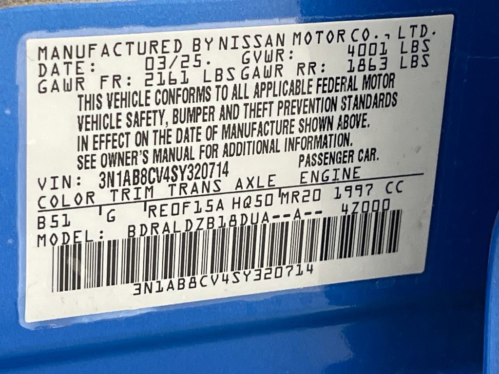 Used 2025 Nissan Sentra SV image 64