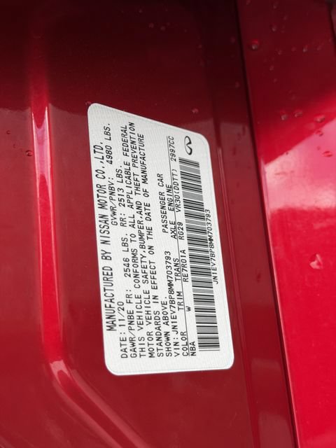 Used 2021 INFINITI Q50 Luxe w/ Cargo Package RWD image 37