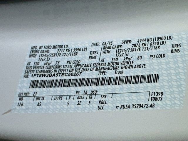 New 2026 Ford F350 XL w/ XL Chrome Package image 17