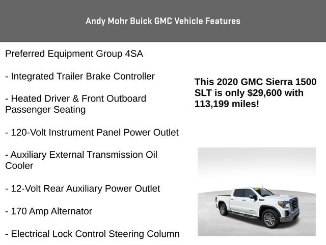 Used 2020 GMC Sierra 1500 SLT w/ SLT Premium Package AWD/4WD image 12