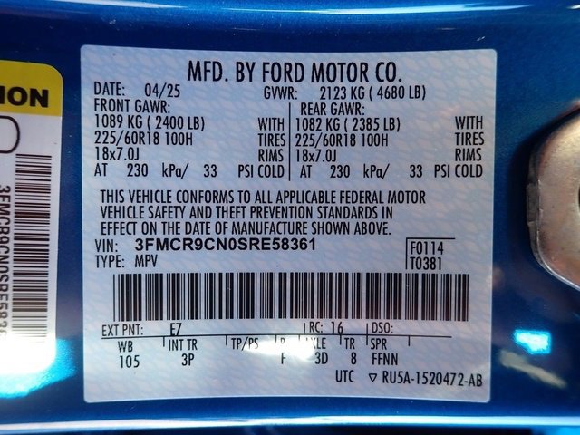 Used 2025 Ford Bronco Sport Outer Banks w/ Outer Banks Tech Package+ image 22