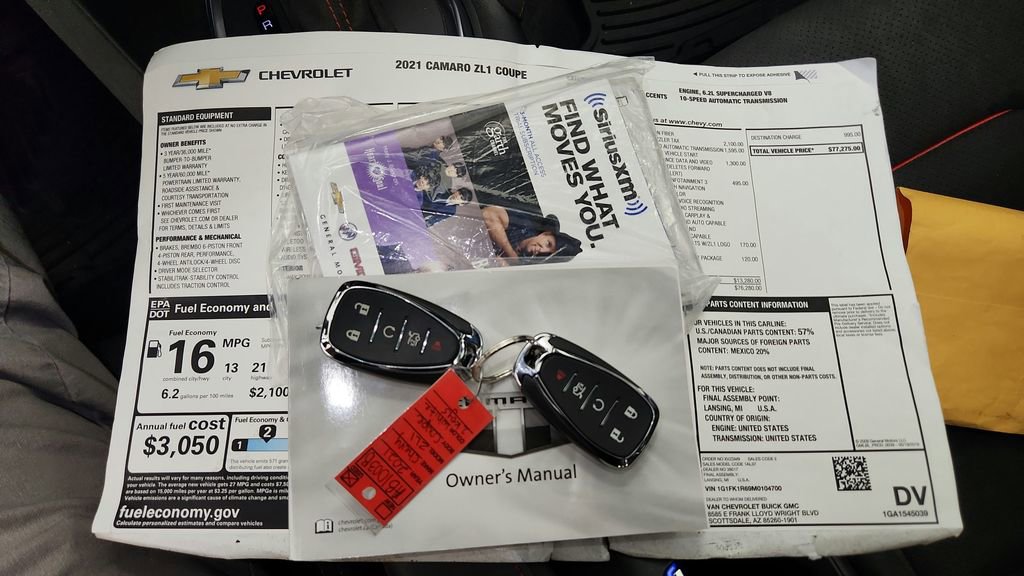 Used 2021 Chevrolet Camaro ZL1 image 41