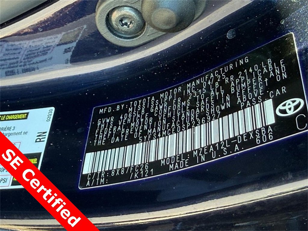 Used 2025 Toyota Corolla SE image 31