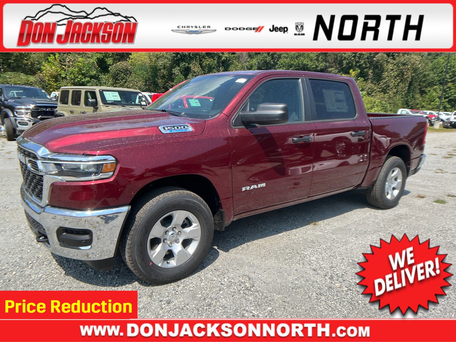 New 2025 RAM 1500 Tradesman