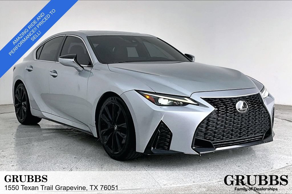 Used 2022 Lexus IS 350 F Sport w/ Navigation Package RWD image 1