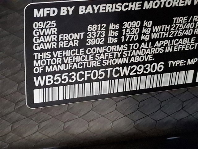 New 2026 BMW iX xDrive60 w/ M Sport Package image 19