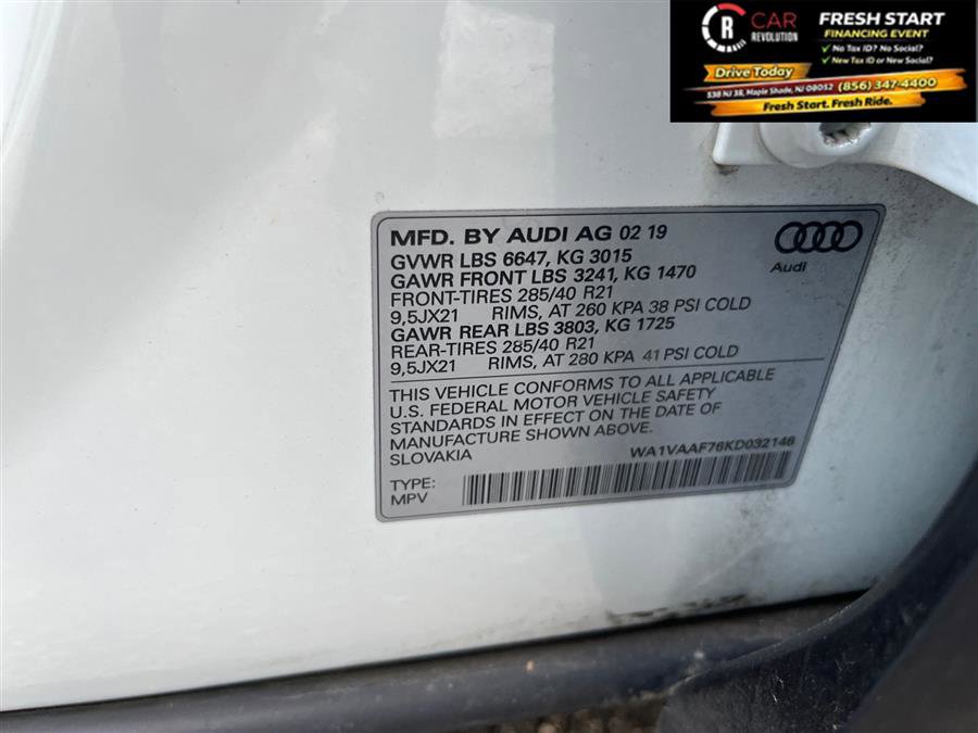 Used 2019 Audi Q7 3.0T Prestige w/ Prestige Package AWD/4WD image 24