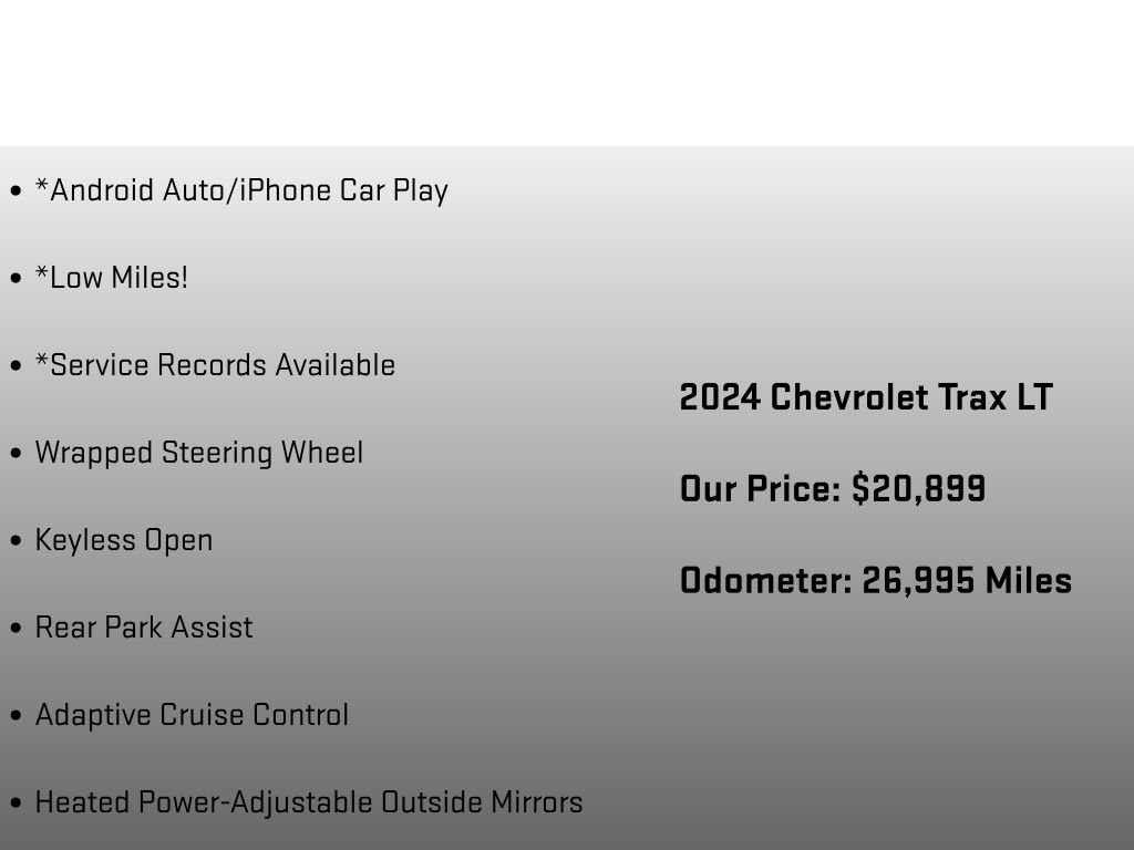 Used 2024 Chevrolet Trax LT w/ Driver Confidence Package FWD image 18