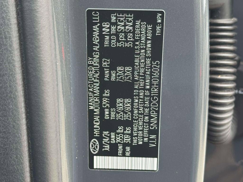 New 2024 Hyundai Santa Fe SEL image 18