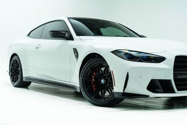 Used 2021 BMW M4 Coupe w/ M Carbon Exterior Package image 3