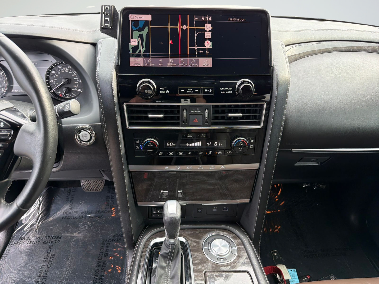 Used 2022 Nissan Armada Platinum w/ Captain's Chairs Package RWD image 17