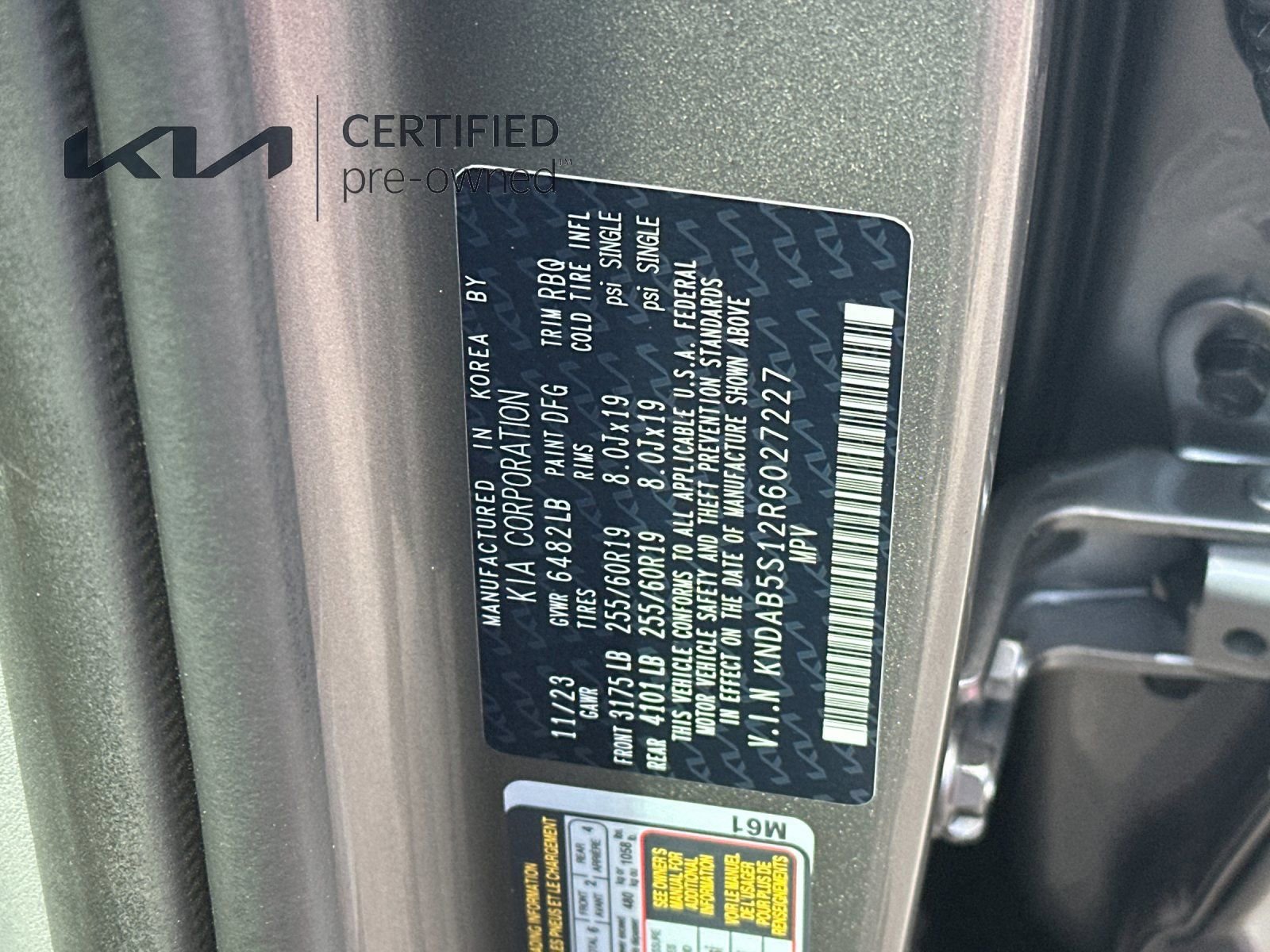 Certified 2024 Kia EV9 Light Long Range image 31