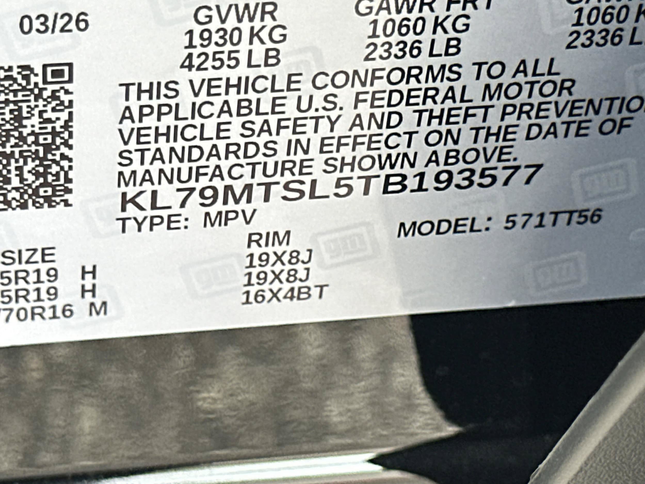 New 2026 Chevrolet TrailBlazer RS w/ Driver Confidence Package FWD image 31