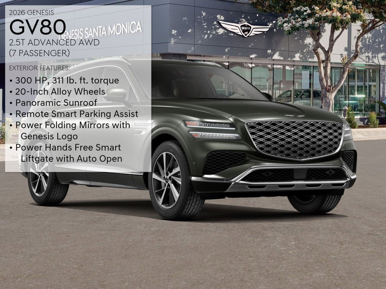 New 2026 Genesis GV80 2.5T Advanced AWD/4WD image 10