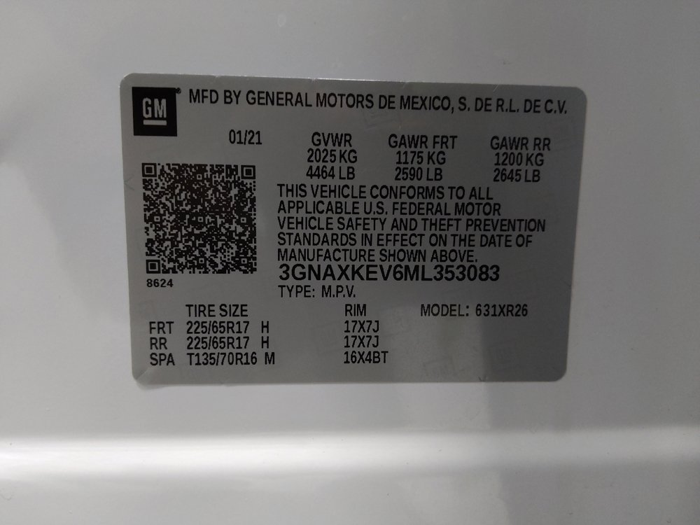 Used 2021 Chevrolet Equinox LT FWD image 33