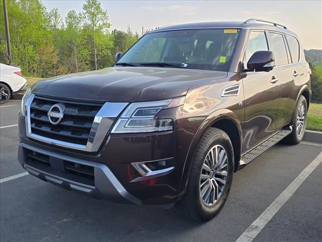 Used 2021 Nissan Armada SL w/ Captain's Chairs Package image 3