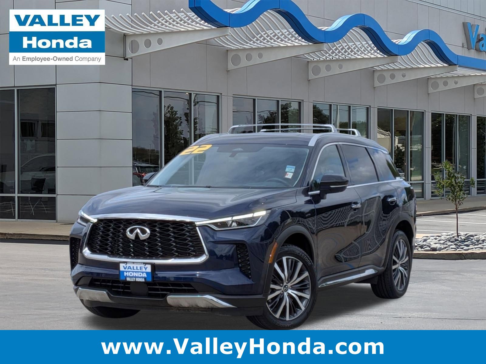 Used 2022 INFINITI QX60 Sensory w/ Vision Package AWD/4WD video 1