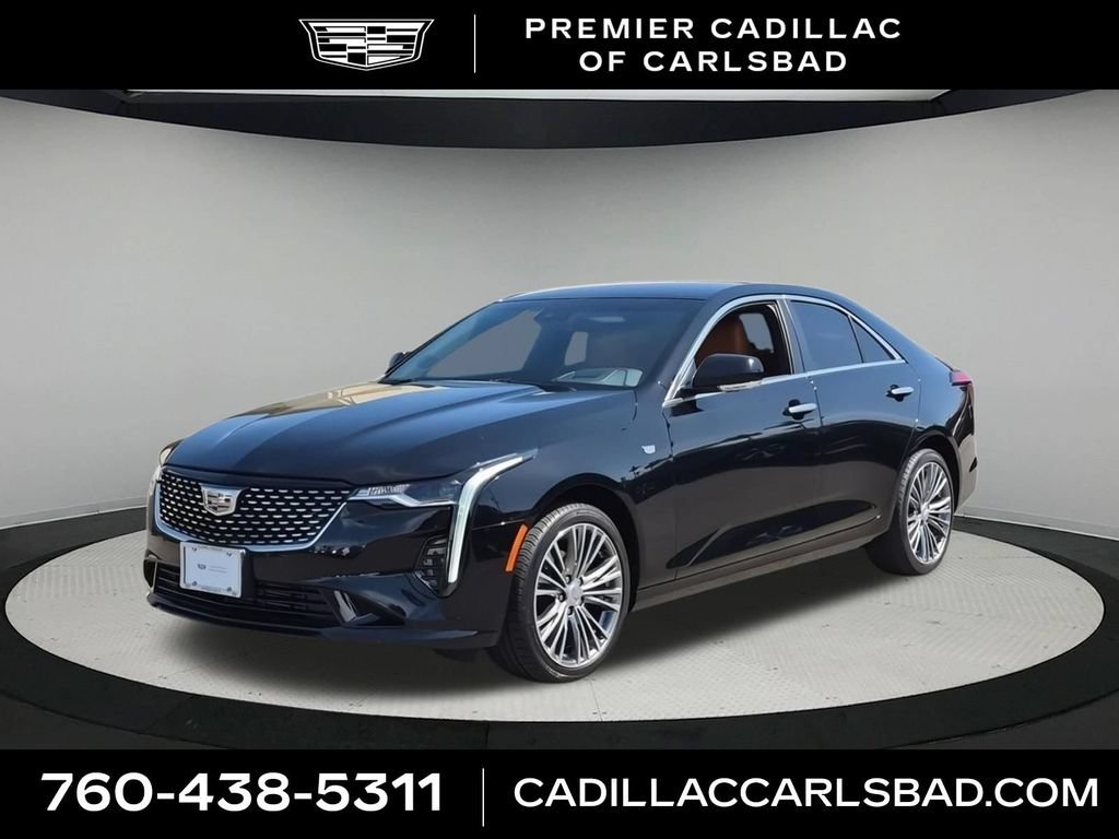 Certified 2023 Cadillac CT4 Premium Luxury w/ Technology Package AWD/4WD image 1