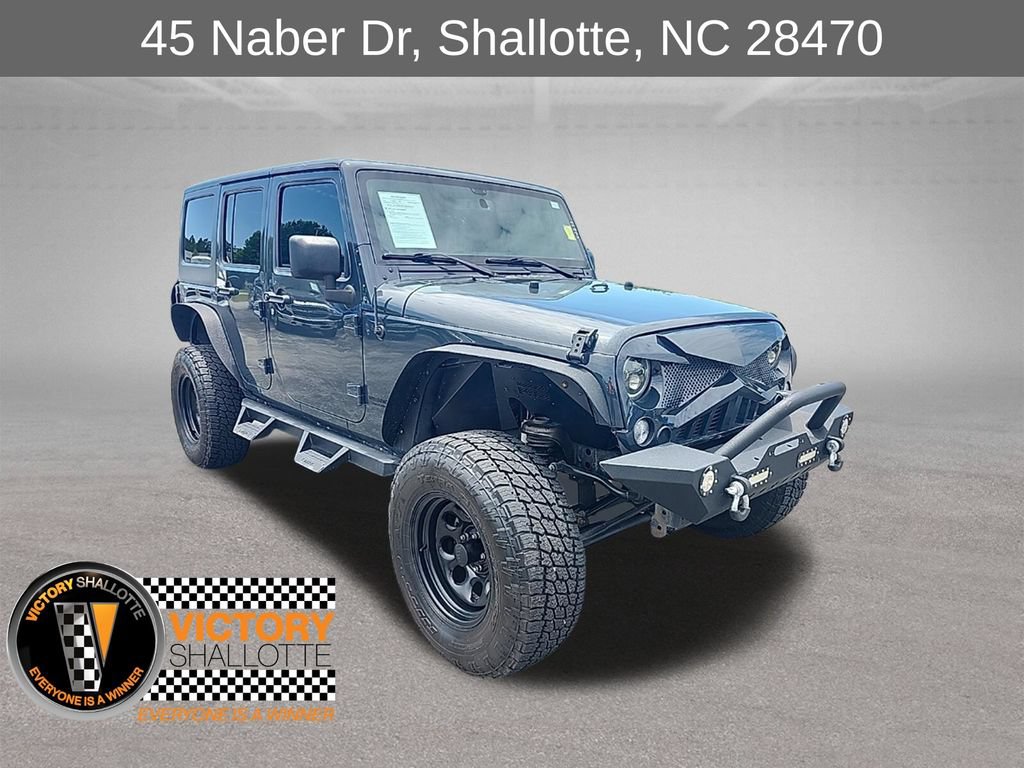 Certified 2017 Jeep Wrangler Unlimited Sport w/ Quick Order Package 24S AWD/4WD image 1