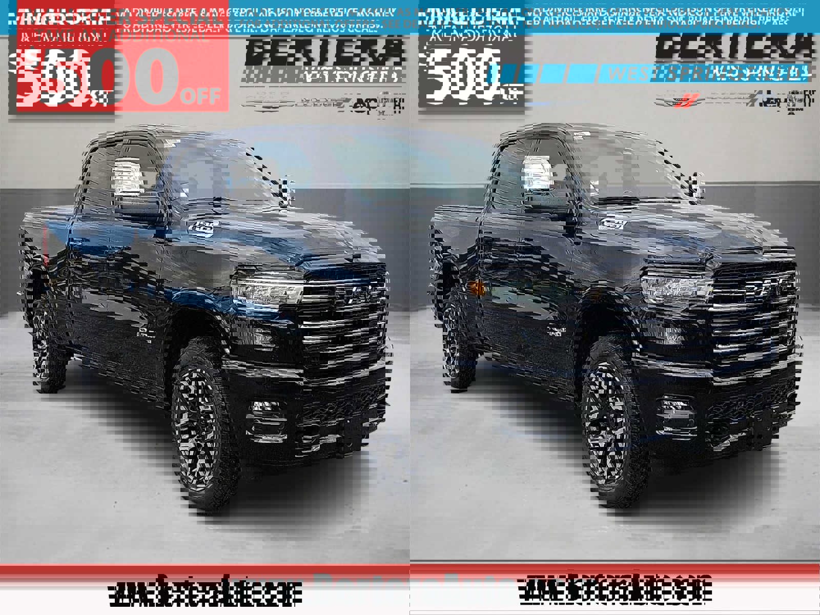 New 2026 RAM 1500 Laramie w/ Advanced Safety Group II image 1