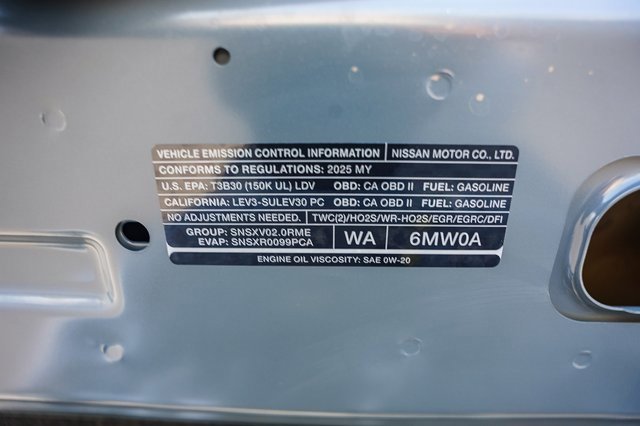 New 2025 Nissan Sentra SV w/ SV Premium Package image 30