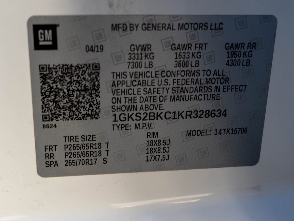 Used 2019 GMC Yukon SLT w/ HD Trailering Package image 43