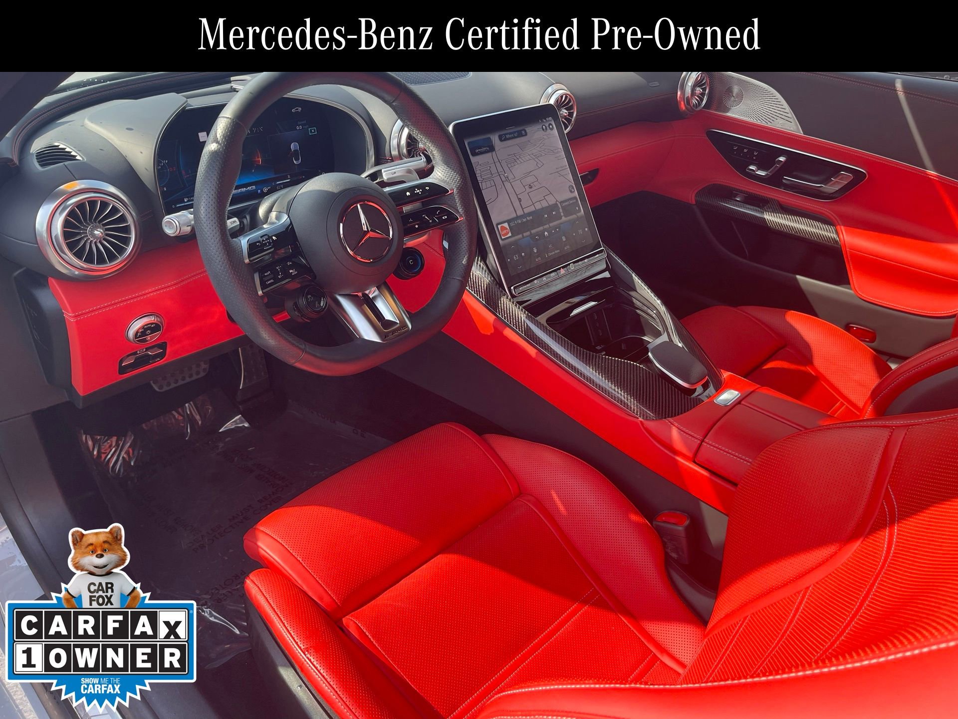 Certified 2022 Mercedes-Benz SL 55 AMG 4MATIC image 7