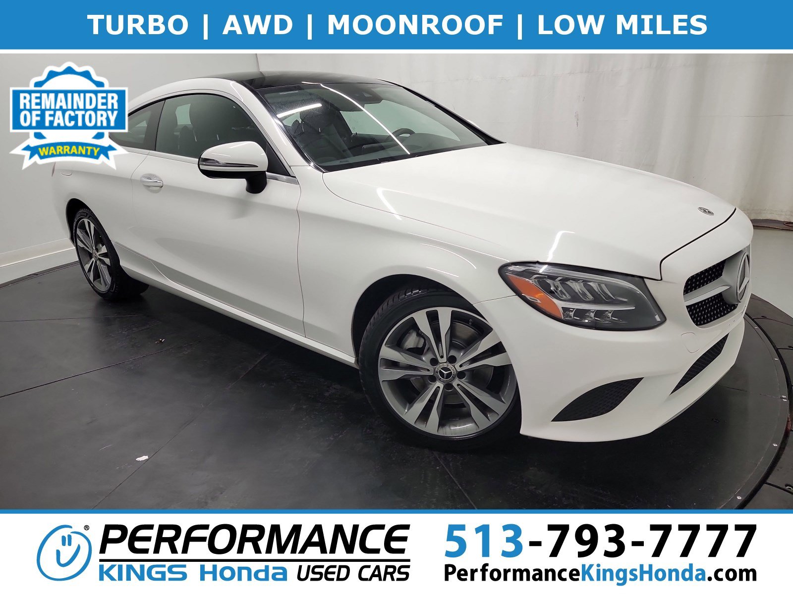 Used 2022 Mercedes-Benz C 300 4MATIC Coupe image 1