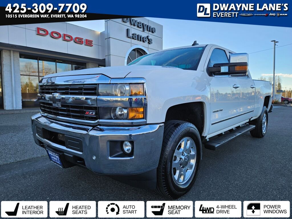 Used 2015 Chevrolet Silverado 3500 LTZ w/ Duramax Plus Package image 1