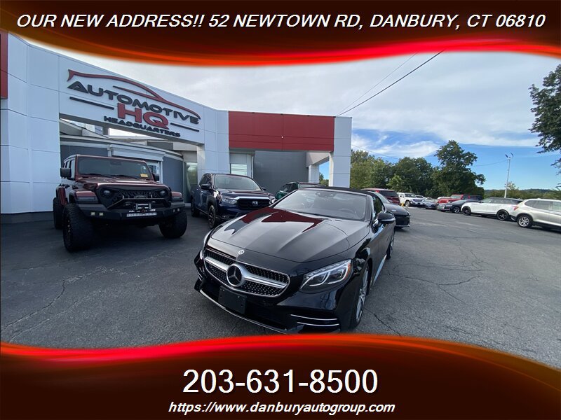 Used 2019 Mercedes-Benz S 560 Cabriolet image 1