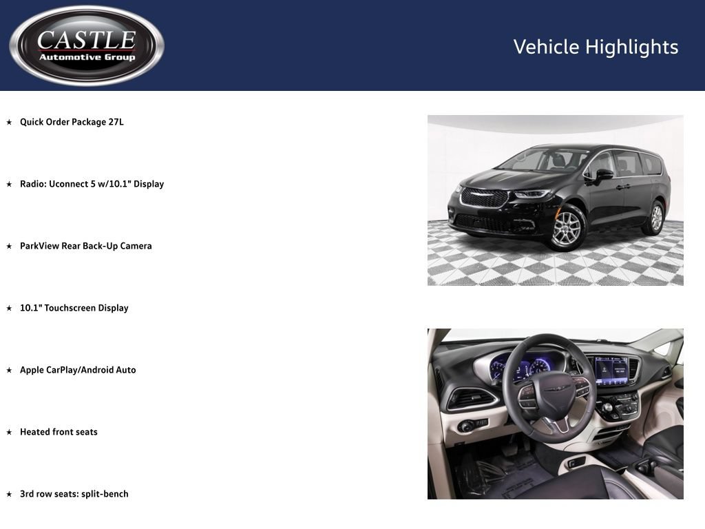Used 2024 Chrysler Pacifica Touring-L FWD image 4
