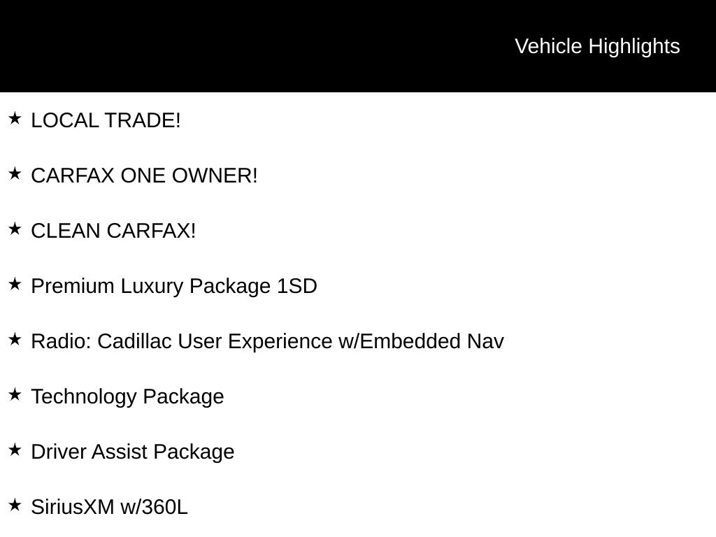 Used 2024 Cadillac XT6 Premium Luxury w/ Technology Package AWD/4WD image 5