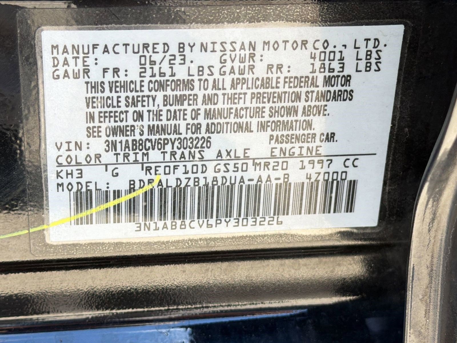Used 2023 Nissan Sentra SV image 18