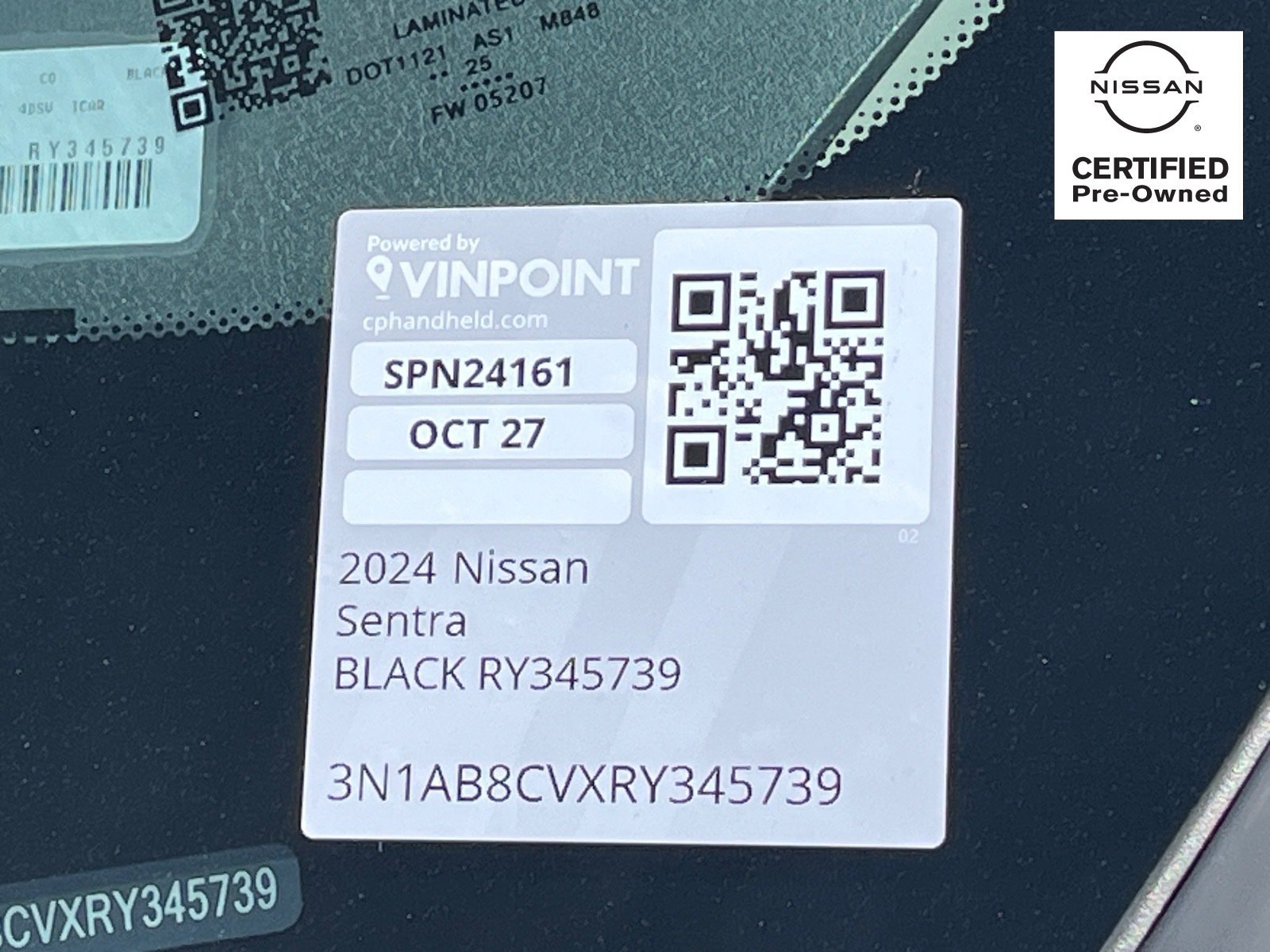 Certified 2024 Nissan Sentra SV FWD image 30