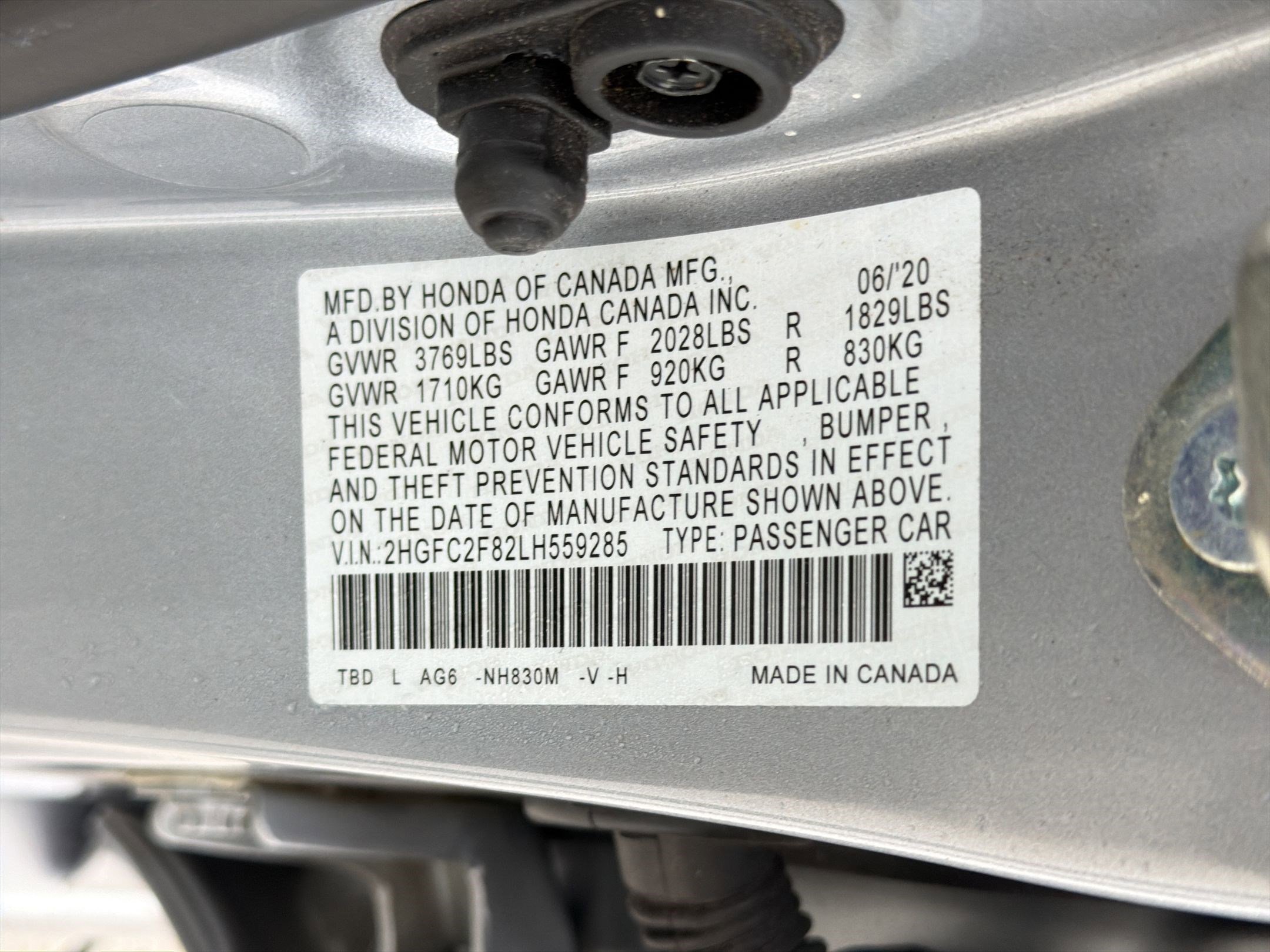 Used 2020 Honda Civic Sport image 18
