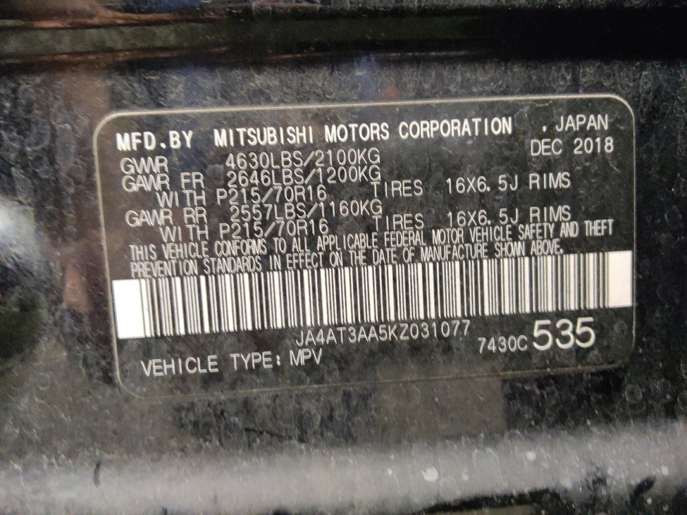 Used 2019 Mitsubishi Eclipse Cross ES AWD/4WD image 33